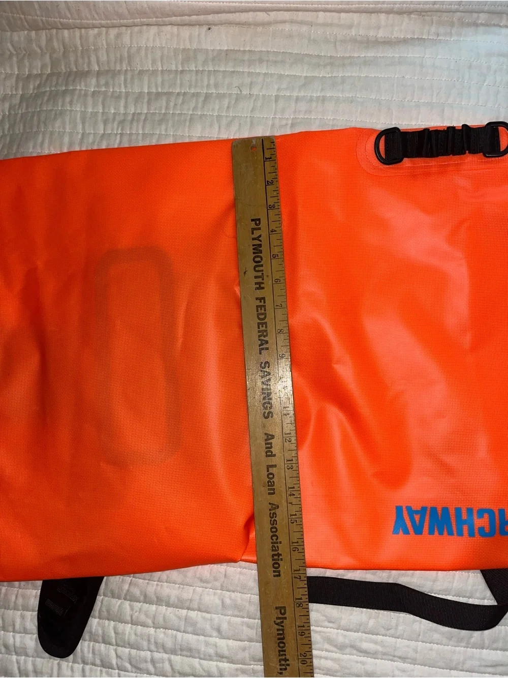 New! Orange Dry Roll-Top Backpack